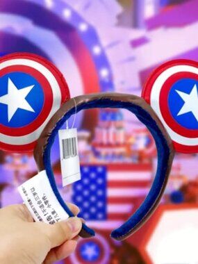 Disney Mickey Ears Marvel Captain America